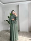Auro Abaya-Mint Yeşili