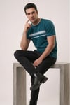 Erkek Bisiklet Yaka Triko T-shirt