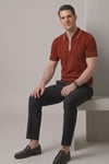 Erkek Polo Yaka Triko T-shirt