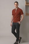 Erkek Polo Yaka Triko T-shirt