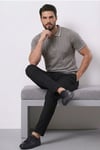Erkek Polo Yaka Triko T-shirt
