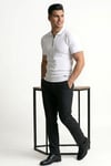 Erkek Polo Yaka Triko T-shirt