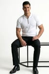 Erkek Polo Yaka Triko T-shirt