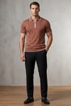 Erkek Polo Yaka Triko T-shirt