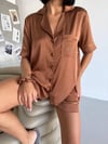 İPEK SATEN ŞORTLU TAKIM