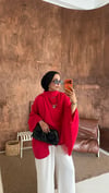  Monare Exclusive Tencel Şal Detaylı Bluz 