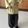 Biye Kemerli Oversize Kalıp Casual Basic Kadın Oysho Tunik