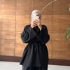 Biye Kemerli Oversize Kalıp Casual Basic Kadın Oysho Tunik