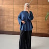 Biye Kemerli Oversize Kalıp Casual Basic Kadın Oysho Tunik