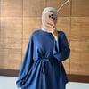 Biye Kemerli Oversize Kalıp Casual Basic Kadın Oysho Tunik