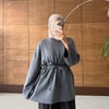 Biye Kemerli Oversize Kalıp Casual Basic Kadın Oysho Tunik