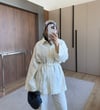 Dikiş Detay Bel Lastikli Pantolon Takım