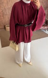 Elara Collection Oversize Kalıp İpanyol Kol Tunik