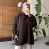 Kapşonlu Yumuşak Dokulu Üç İplik Kadın Sweatshirt