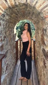 Konfort Crep Likralı Çımalı Pantolon