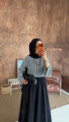 Lorea Çizgili Günlük  Mevsimlik İsoanyol Kol Casual Bluz 