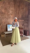 Lorea Çizgili Günlük  Mevsimlik İsoanyol Kol Casual Bluz 