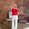 Oversize Kalıp Düğmeli Şık Casual Gömlek 