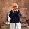 Oversize Kalıp Düğmeli Şık Casual Gömlek 