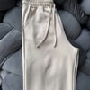 Parçalı Scuba Barrel Pantolon Bej | Rahat Kesim Beli Lastikli