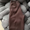 Parçalı Scuba Barrel Pantolon Kahverengi | Rahat Kesim Beli Lastikli