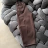 Parçalı Scuba Barrel Pantolon Kahverengi | Rahat Kesim Beli Lastikli