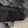 Parçalı Scuba Barrel Pantolon Siyah | Rahat Kesim Beli Lastikli