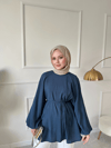 Soft Form Balon Kol Tasarım Tunik