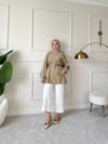 Soft Form Balon Kol Tasarım Tunik