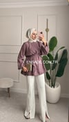 Soft Form Balon Kol Tasarım Tunik