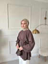 Soft Form Balon Kol Tasarım Tunik