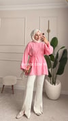 Soft Form Balon Kol Tasarım Tunik
