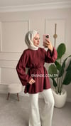 Soft Form Balon Kol Tasarım Tunik
