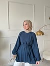 Soft Form Balon Kol Tasarım Tunik