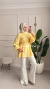 Soft Form Balon Kol Tasarım Tunik