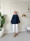 Soft Form Balon Kol Tasarım Tunik