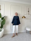 Soft Form Balon Kol Tasarım Tunik