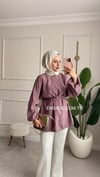 Soft Form Balon Kol Tasarım Tunik