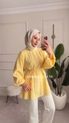 Soft Form Balon Kol Tasarım Tunik
