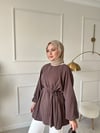 Soft Form Balon Kol Tasarım Tunik