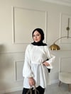 Soft Form Balon Kol Tasarım Tunik