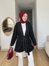 Taş Detaylı Fisto Astarlı Tasarım Kimono