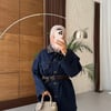 Vintage Yıkamalı Kemerli Denim Takım – Şık ve Rahat İkili Set
