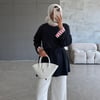 Yaka Ve Kol Tasarım İp Kemerli Pamuklu Tunik