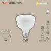 35W KRİSTAL TORCH LED AMPUL (E-27)(BEYAZ)