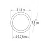 9W PLUS LED PANEL ARMATÜR (BEYAZ)