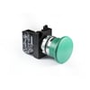 CM Serisi Metal 1NC Yaylı 40 mm Mantar Yeşil 22 mm Buton