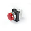 CM Serisi Metal LED li 100-230V AC Kırmızı 22 mm Sinyal