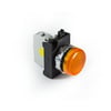 CM Serisi Metal LED li 100-230V AC Sarı 22 mm Sinyal