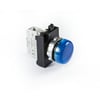 CM Serisi Metal LED li 12-30V AC/DC Mavi 22 mm Sinyal